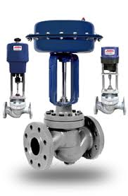High-Precision 4-Inch Globe Control Valve with Pneumatic Actuator for Industrial Applications